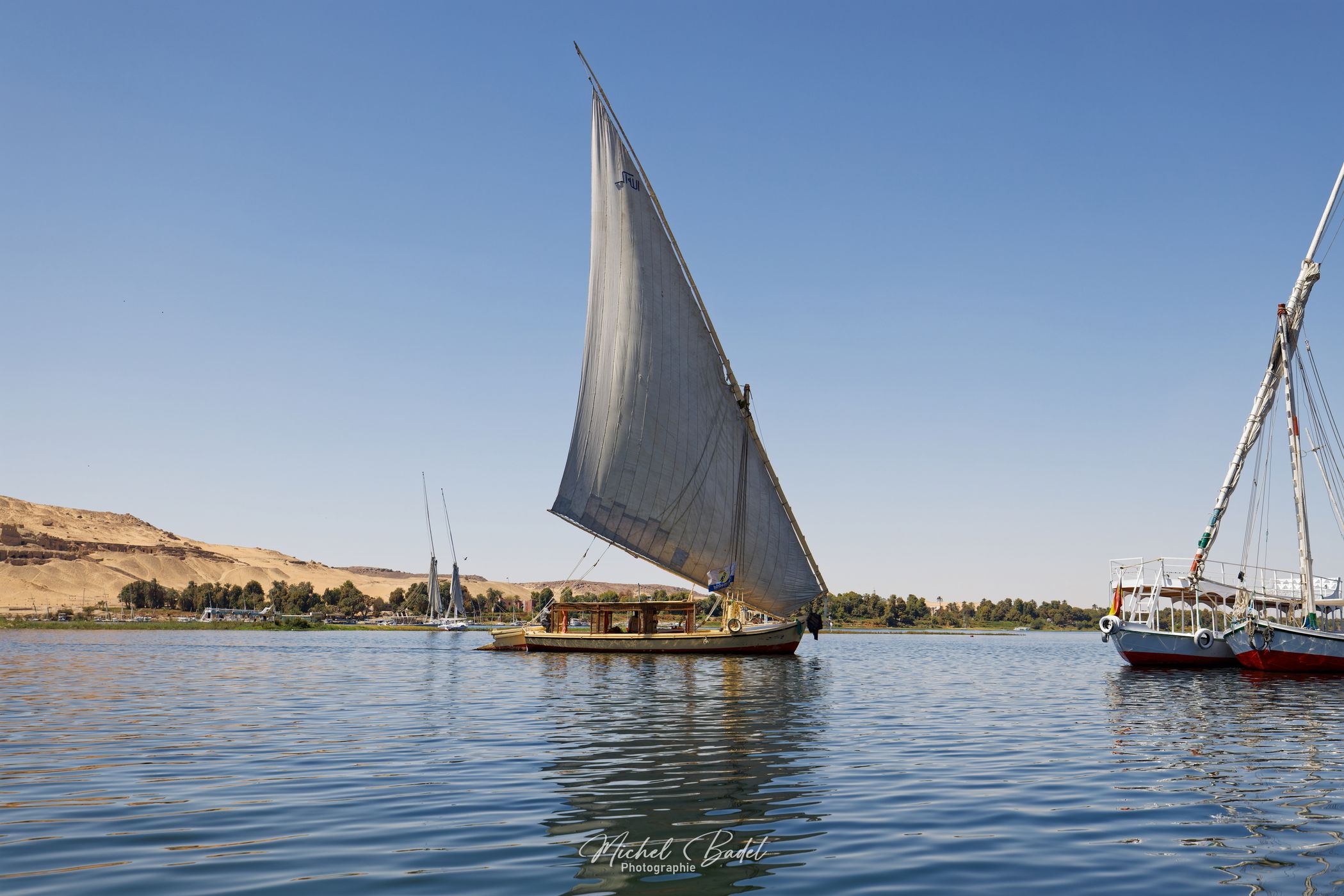 The Nile at Aswan, Egypt
