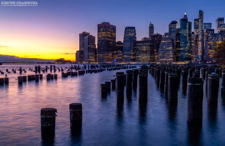 New York City Skyline from Pier 1, Brooklyn