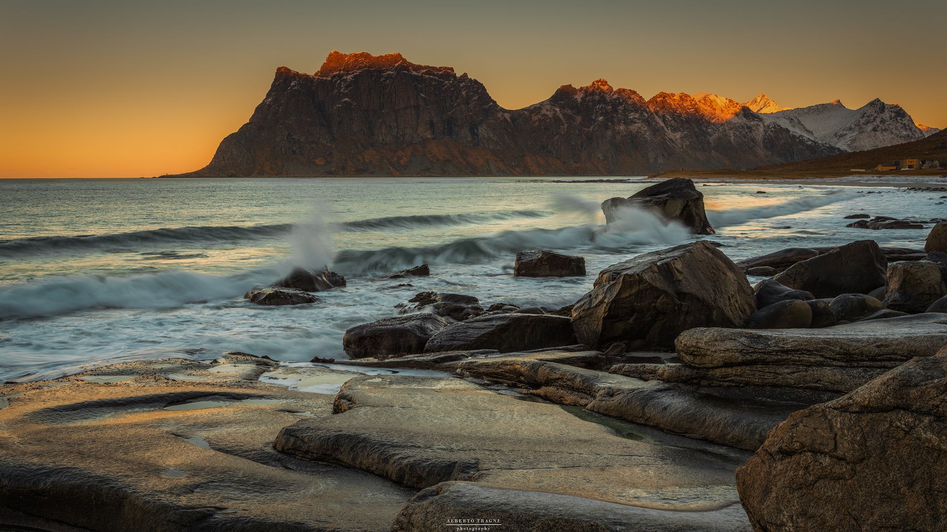 High Tide at Uttakleiv, Norway