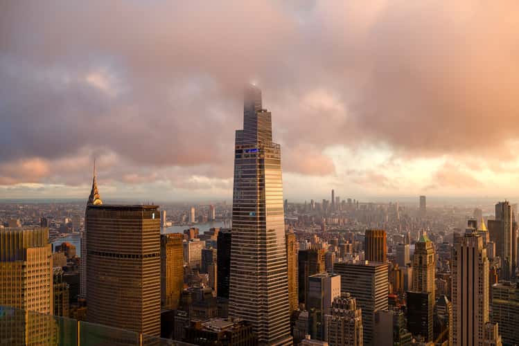 View from “Top of the Rock“, New York City