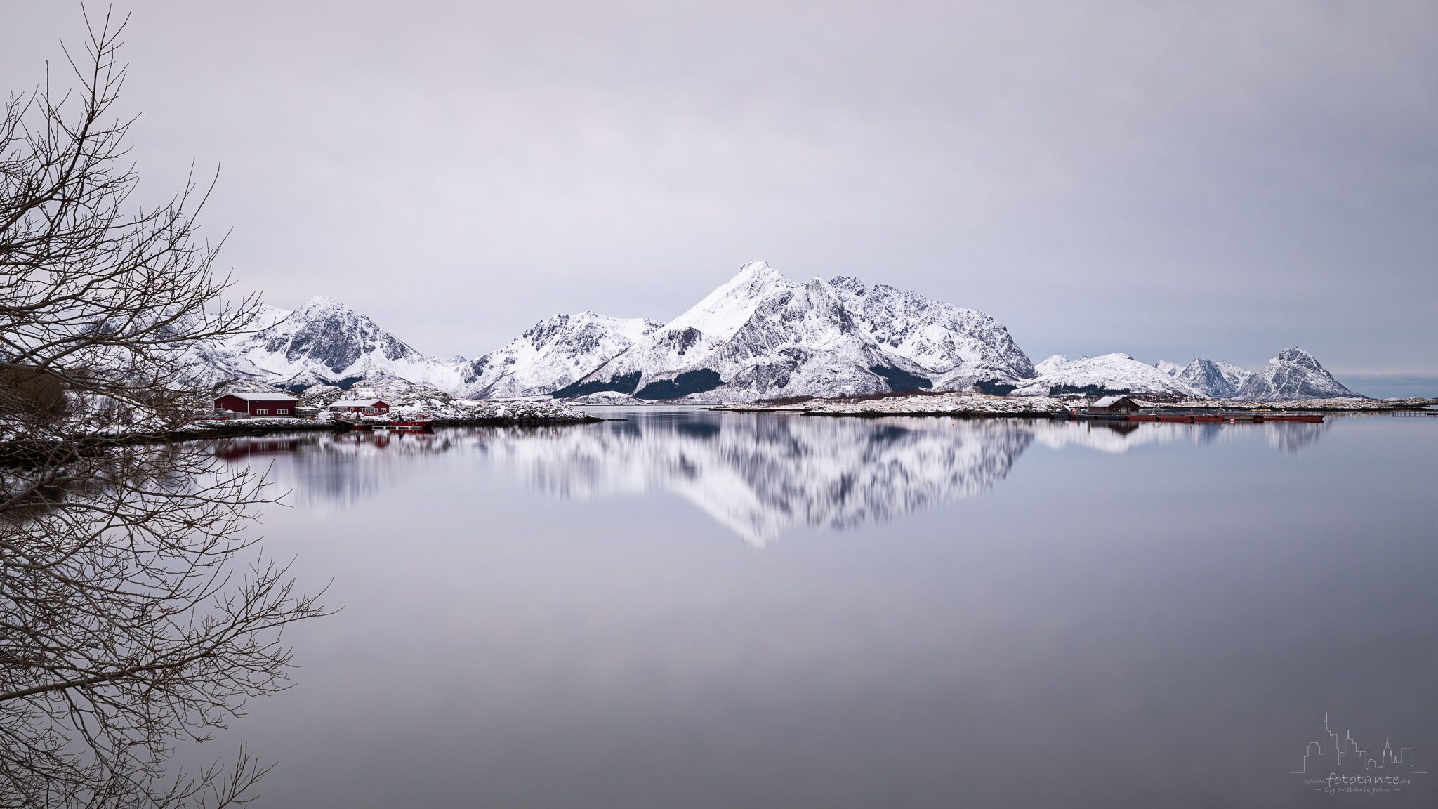 View south of Myre, Norway