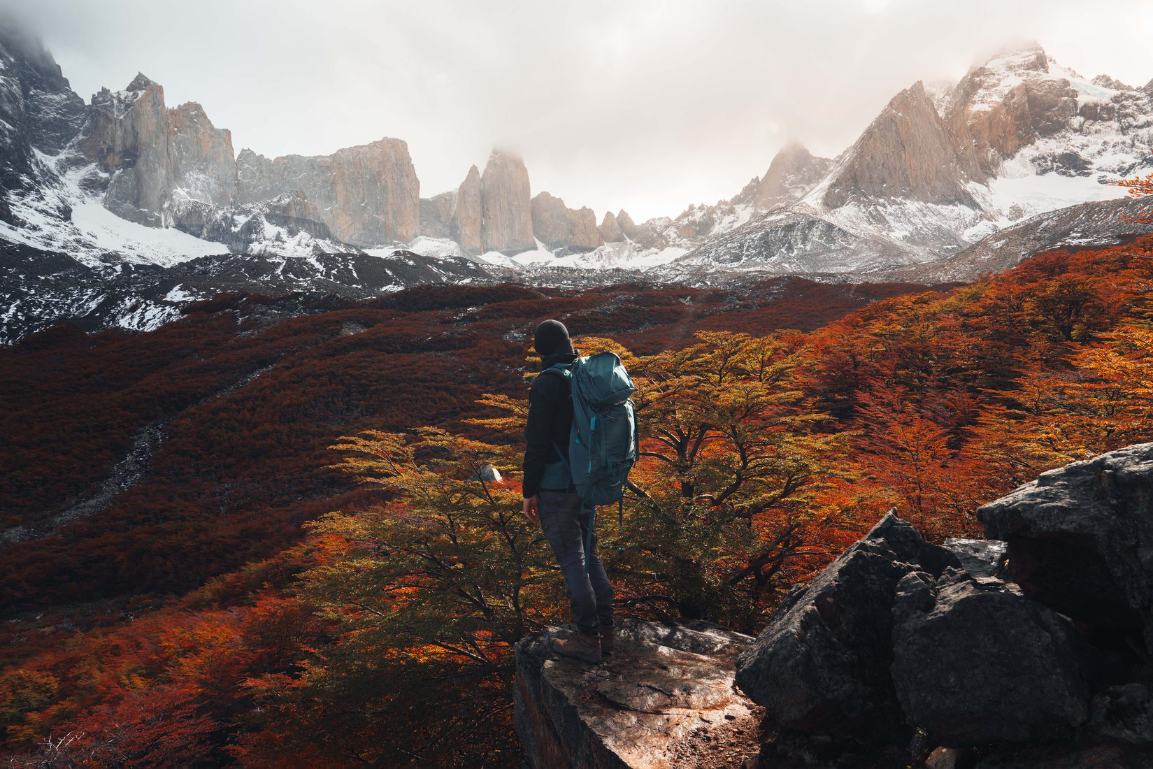 Viewpoint Britanico, Torres del Paine, Chile