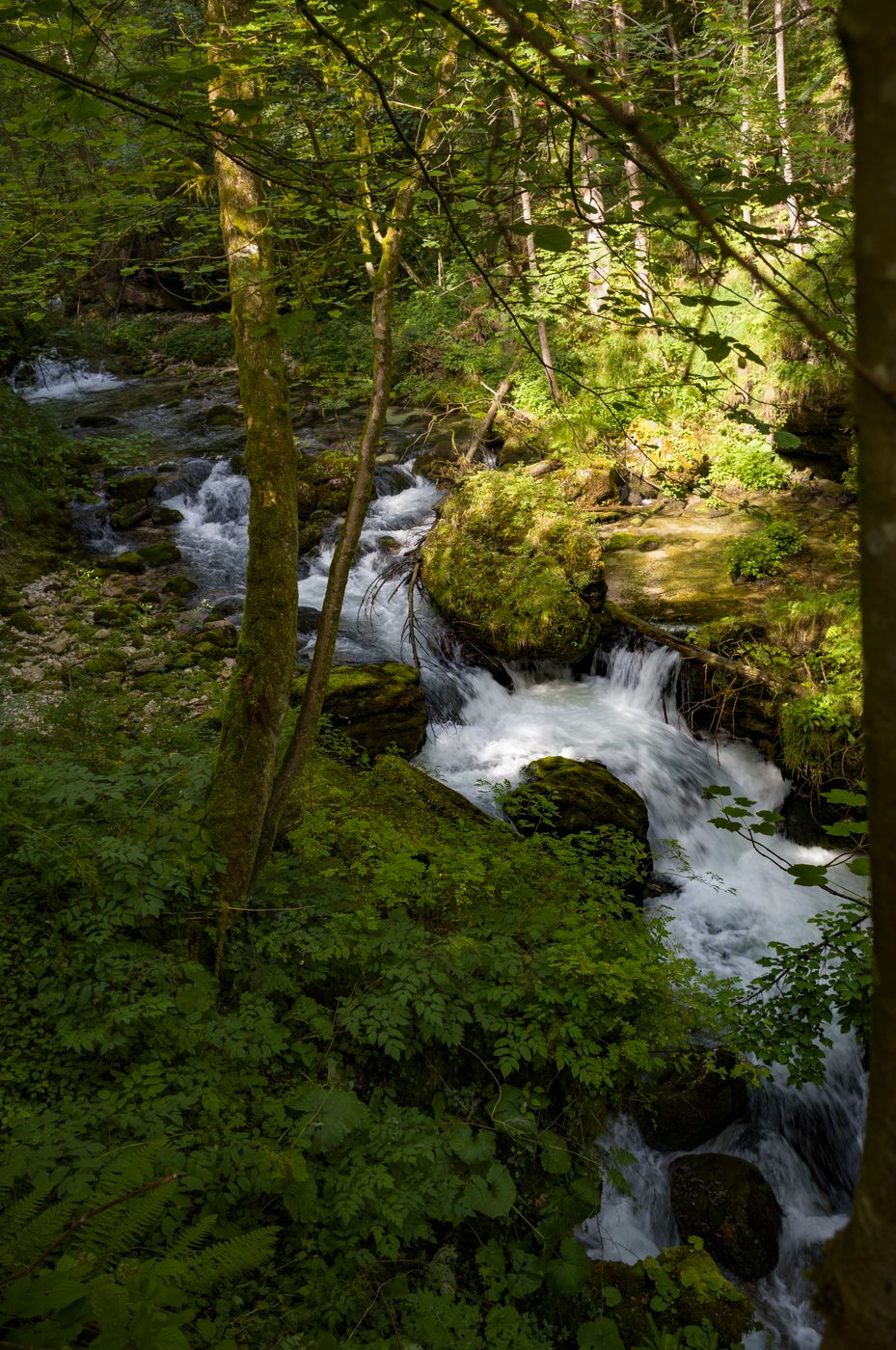 Water Cascade in Torren, Austria
