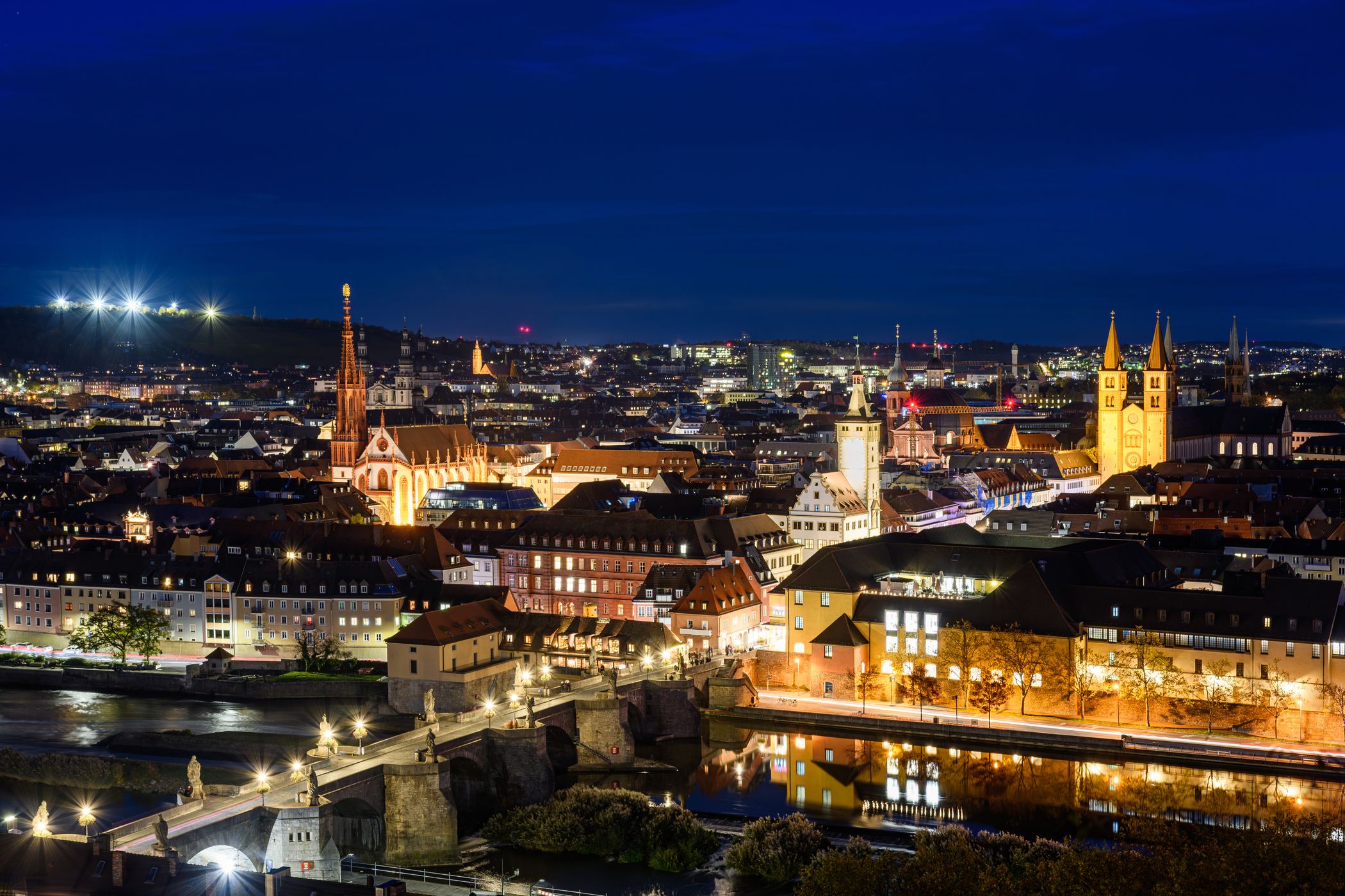 Würzburg Skyline, Germany