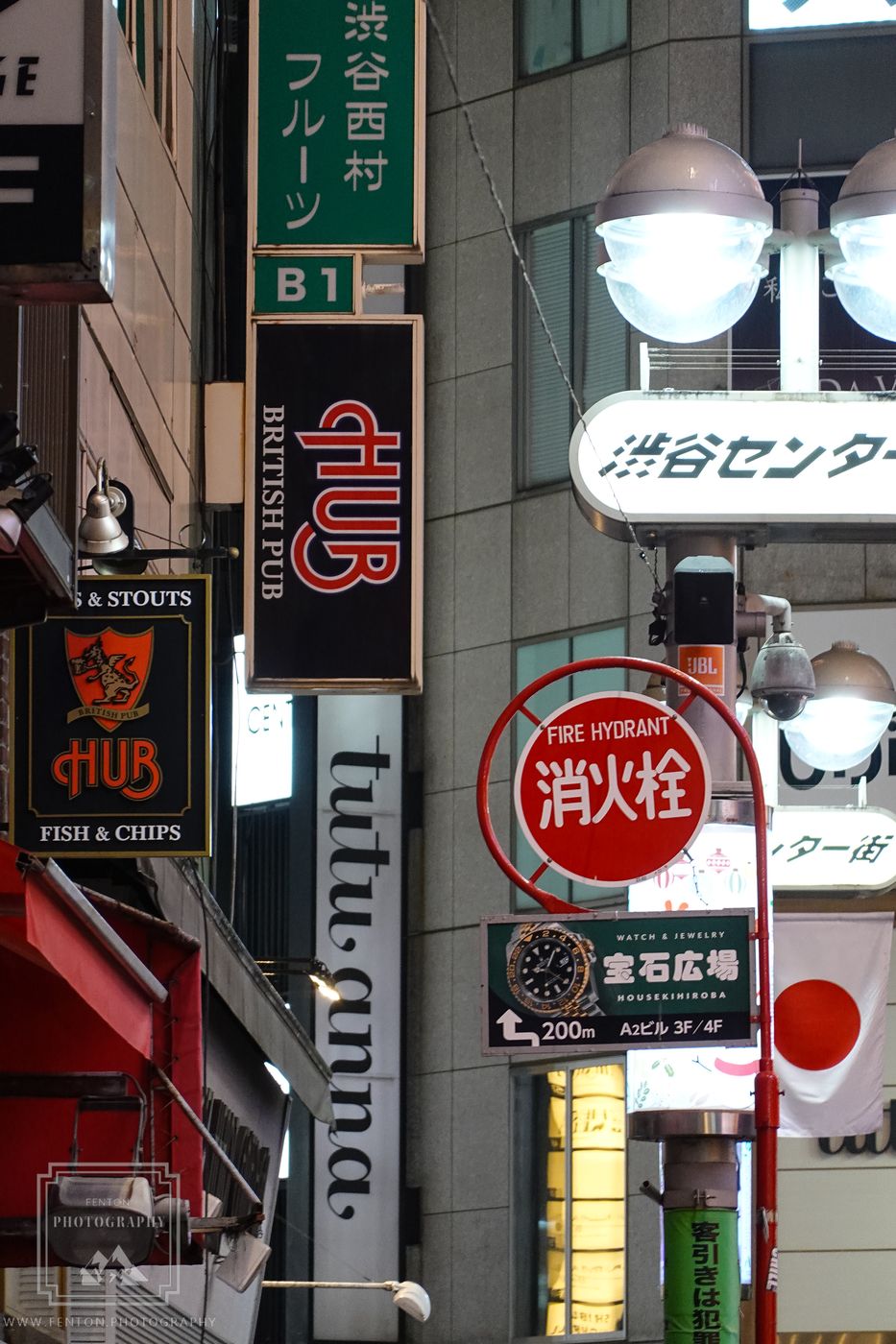 Advertising lights, Shibuya, Japan