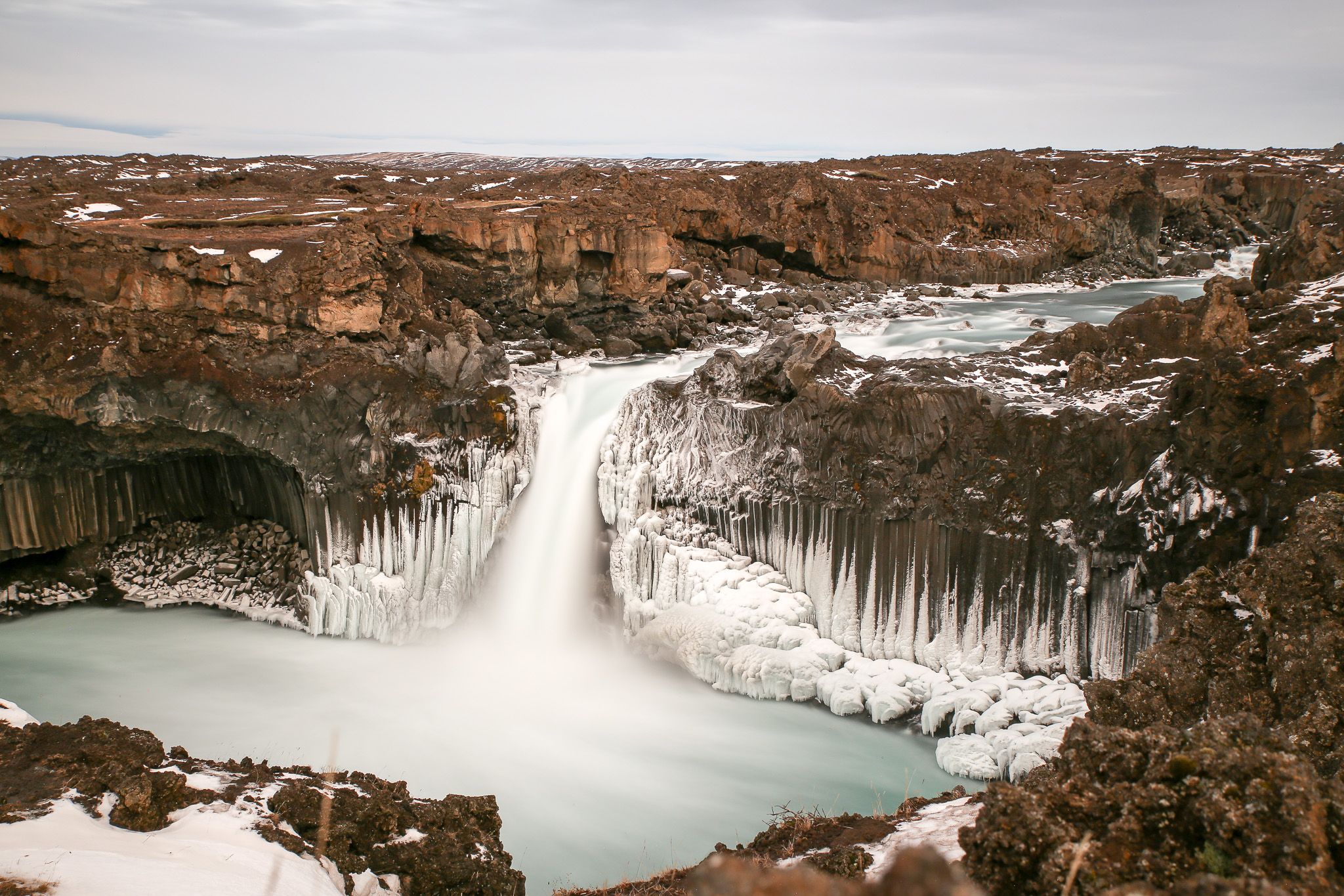 Aldeyjarfoss Waterfall, Iceland