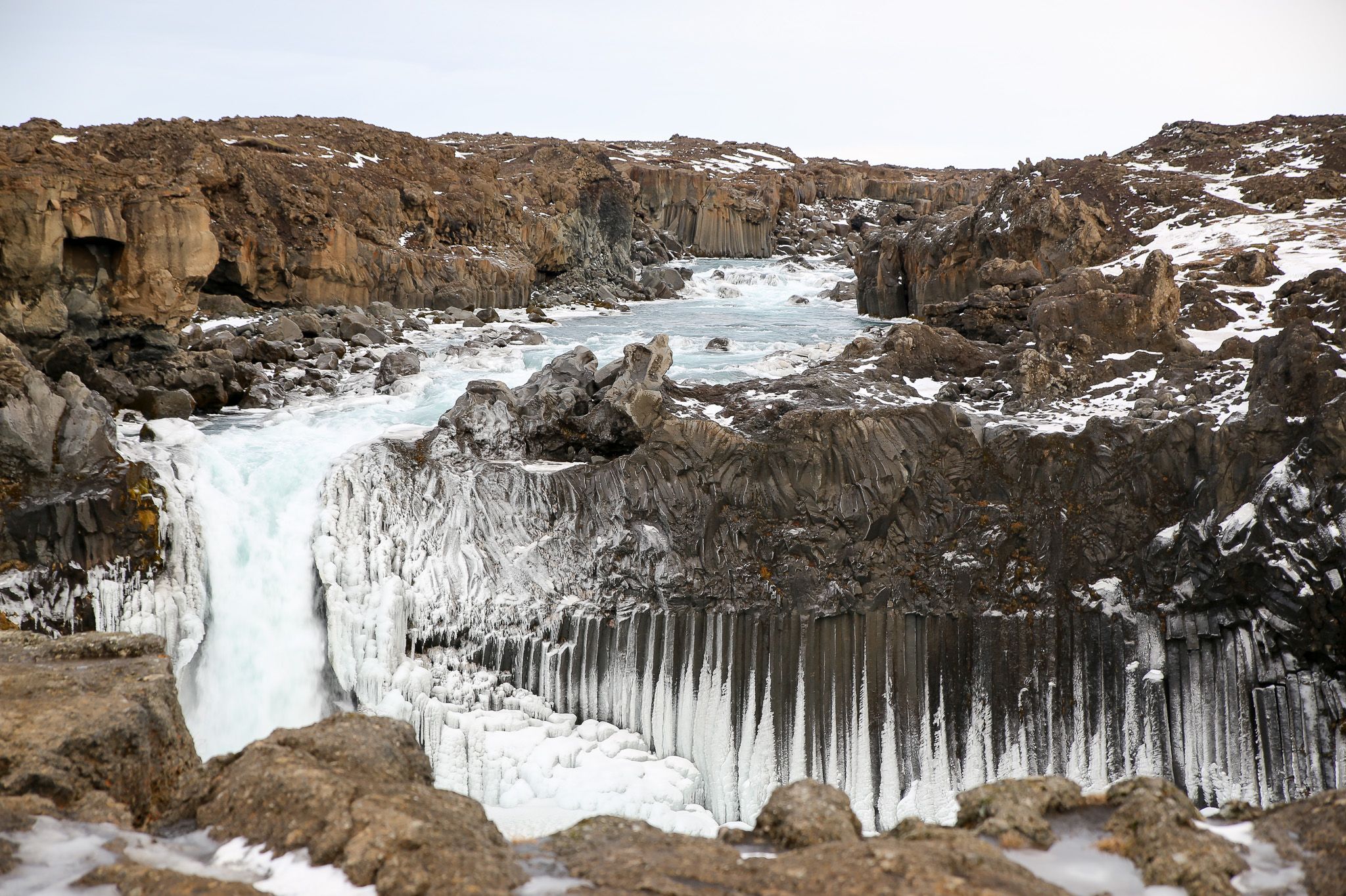 Aldeyjarfoss Waterfall, Iceland