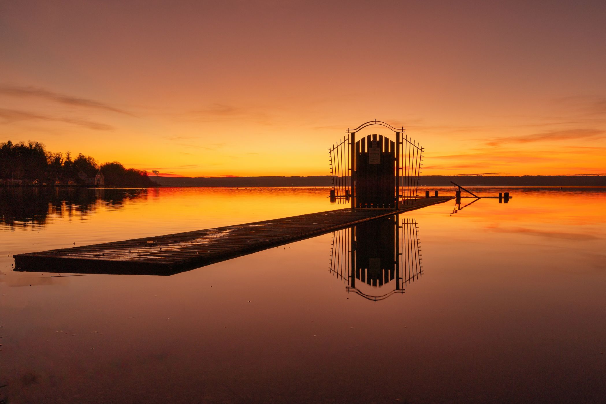 Ammersee near Herrsching, Germany