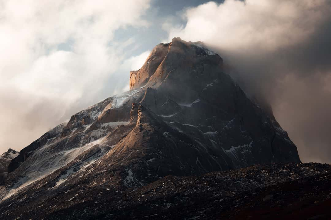 Mountain Views in Valle del Frances, Torres del Paine