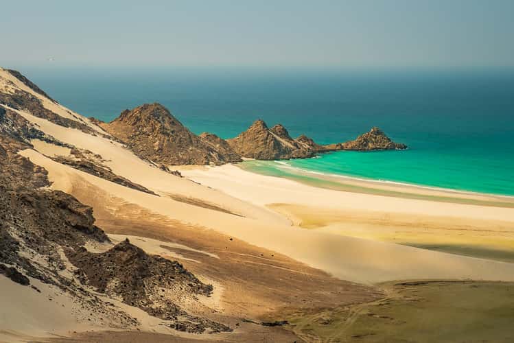 Bay at Detwah Lagoon, Socotra