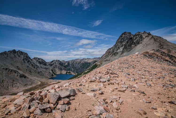 Between Laguna Negra and Laguna CAB, Bariloche