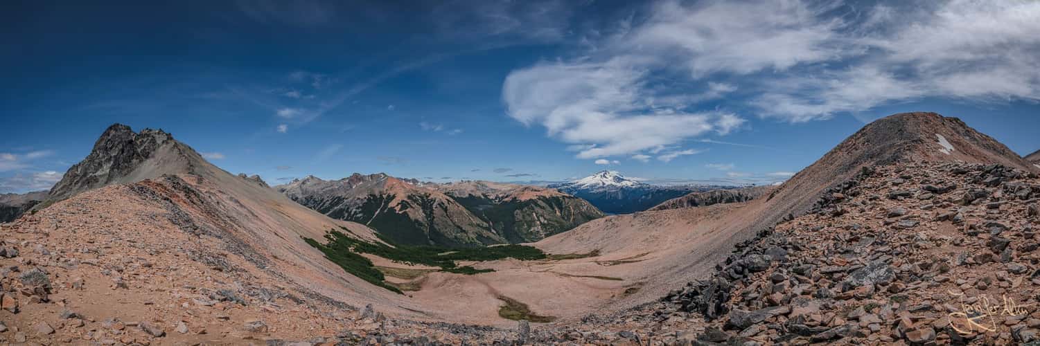Between Laguna Negra and Laguna CAB, Bariloche