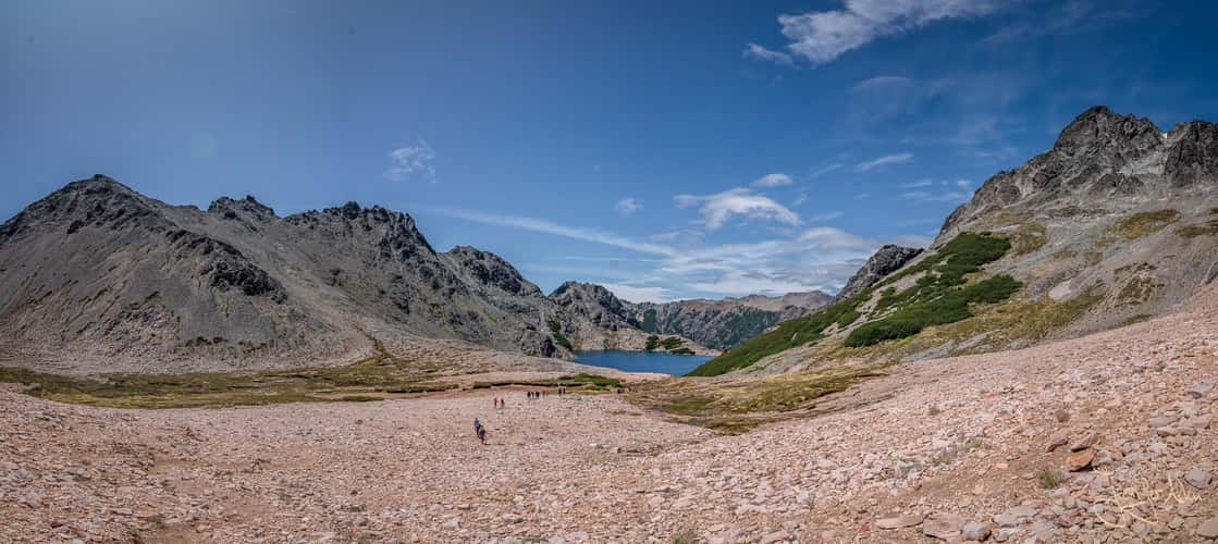 Between Laguna Negra and Laguna CAB, Bariloche