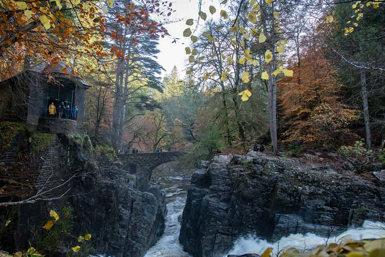 Black Linn Waterfall