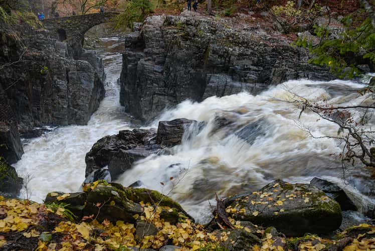Black Linn Waterfall