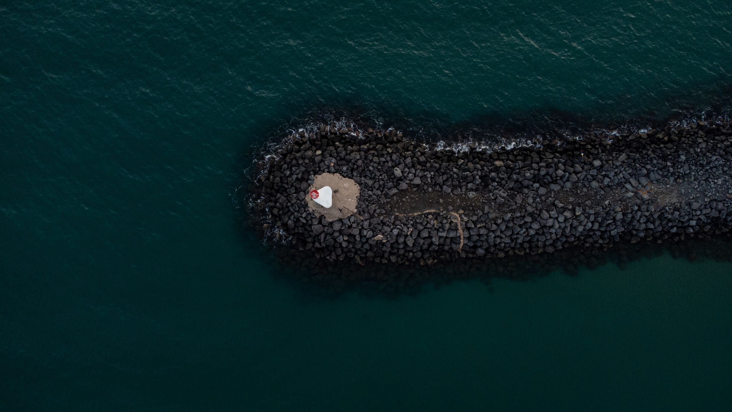 Breakwater Cap d'Agde, France