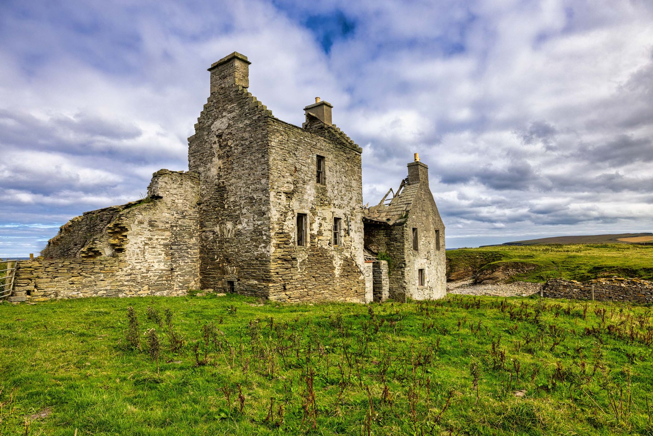Brims Castle, Scotland, United Kingdom