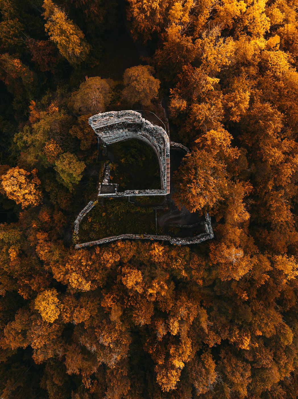 Castle Ruin Altbodman, Germany