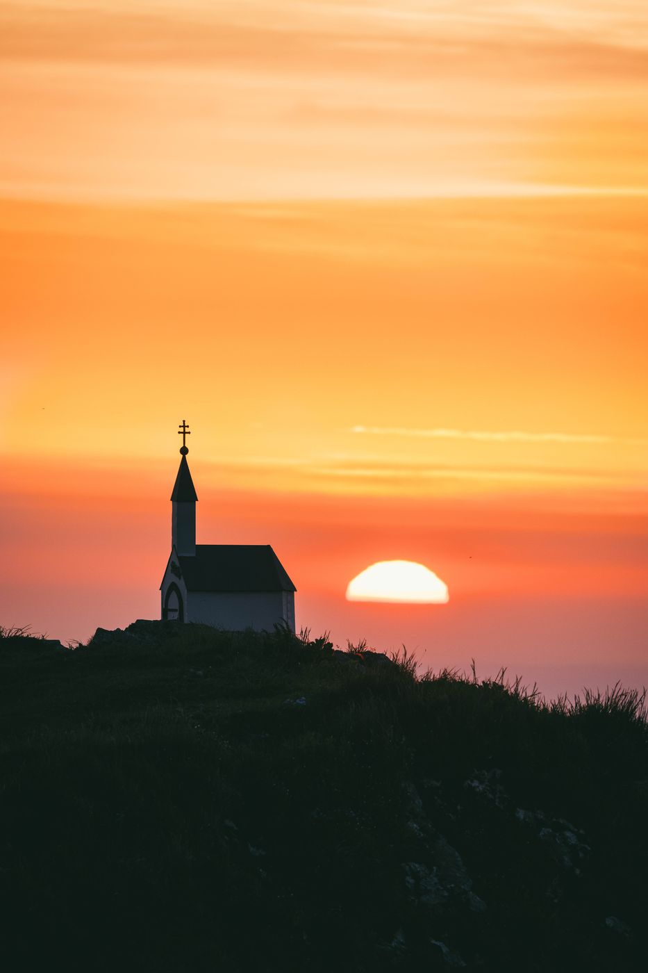 Chapel at Hochgern, Chiemgauer Alps, Germany
