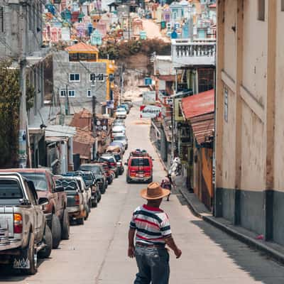 Chichicastenango street, Guatemala