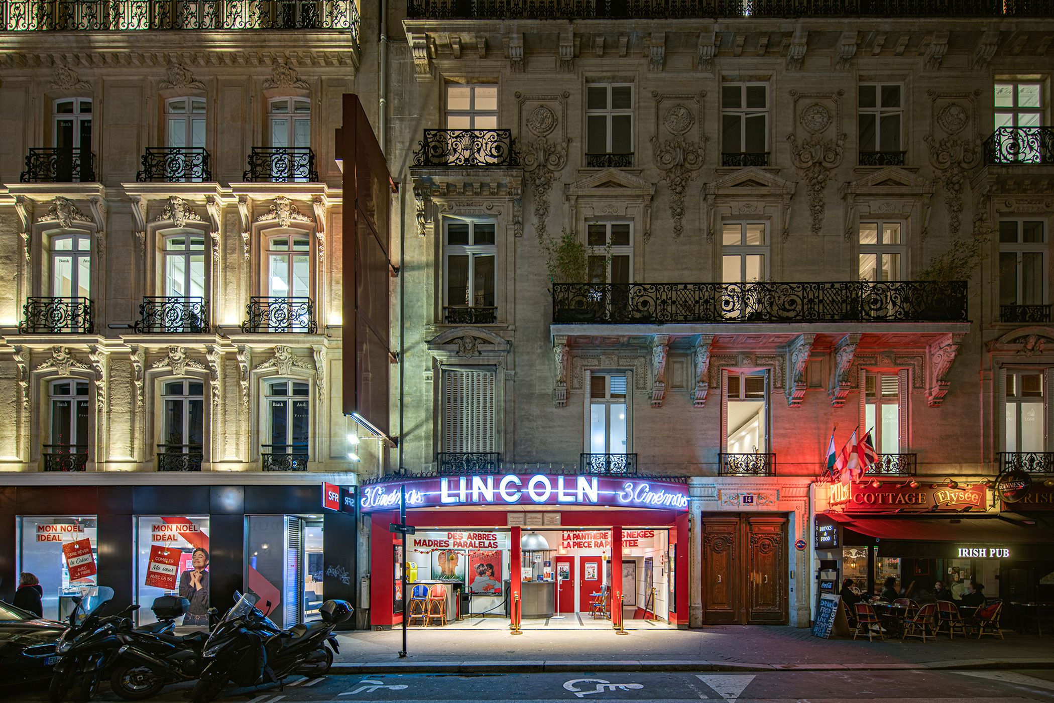 Cinéma Lincoln, France