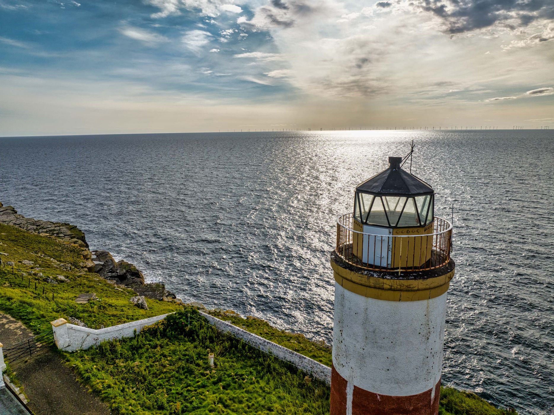 Clythness Lighthouse, Scotland, United Kingdom