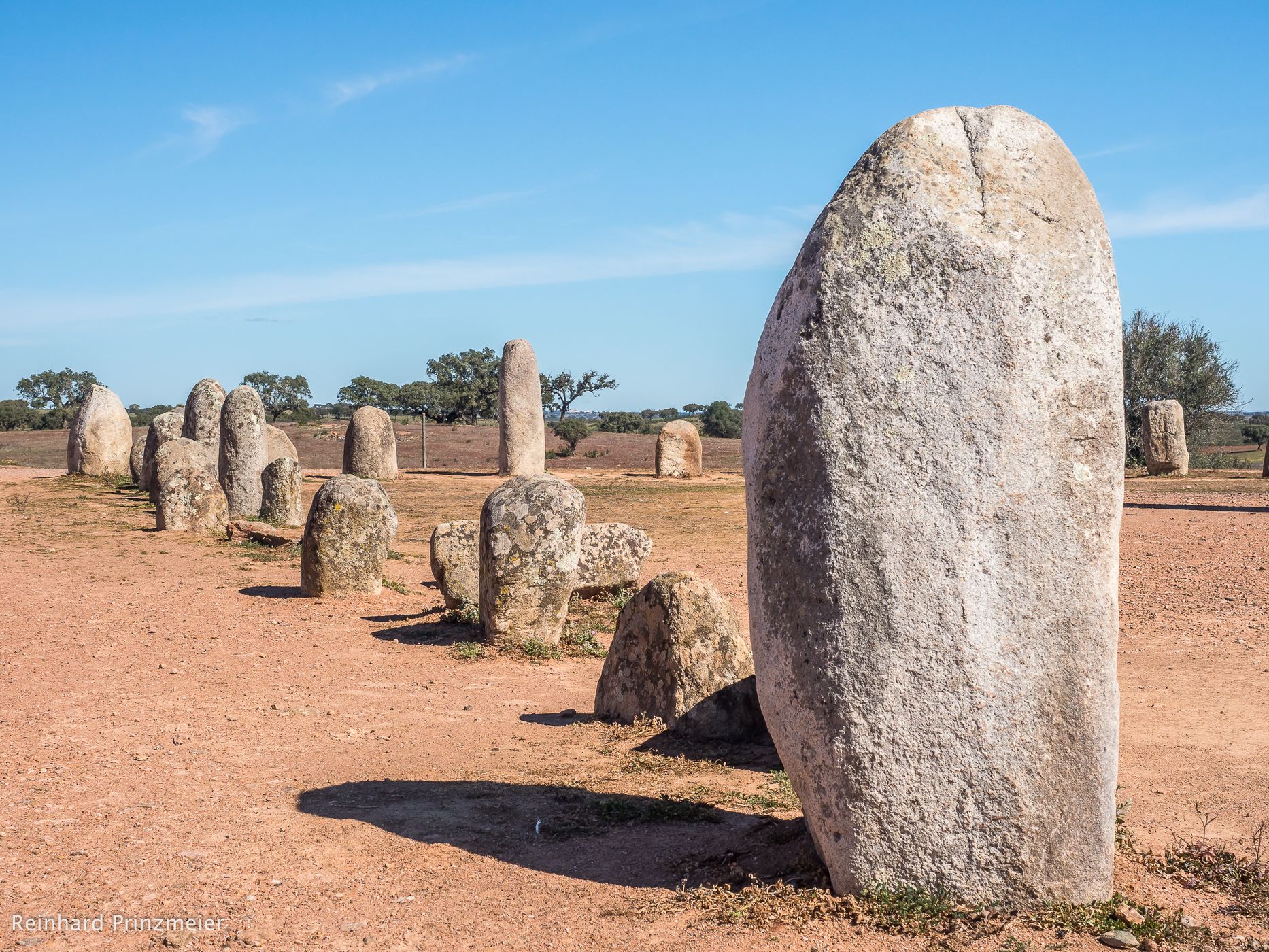 Cromeleque do Xarez Stone setting, Portugal
