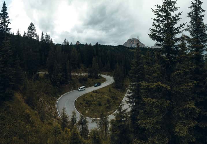 Snake road, Giau pass