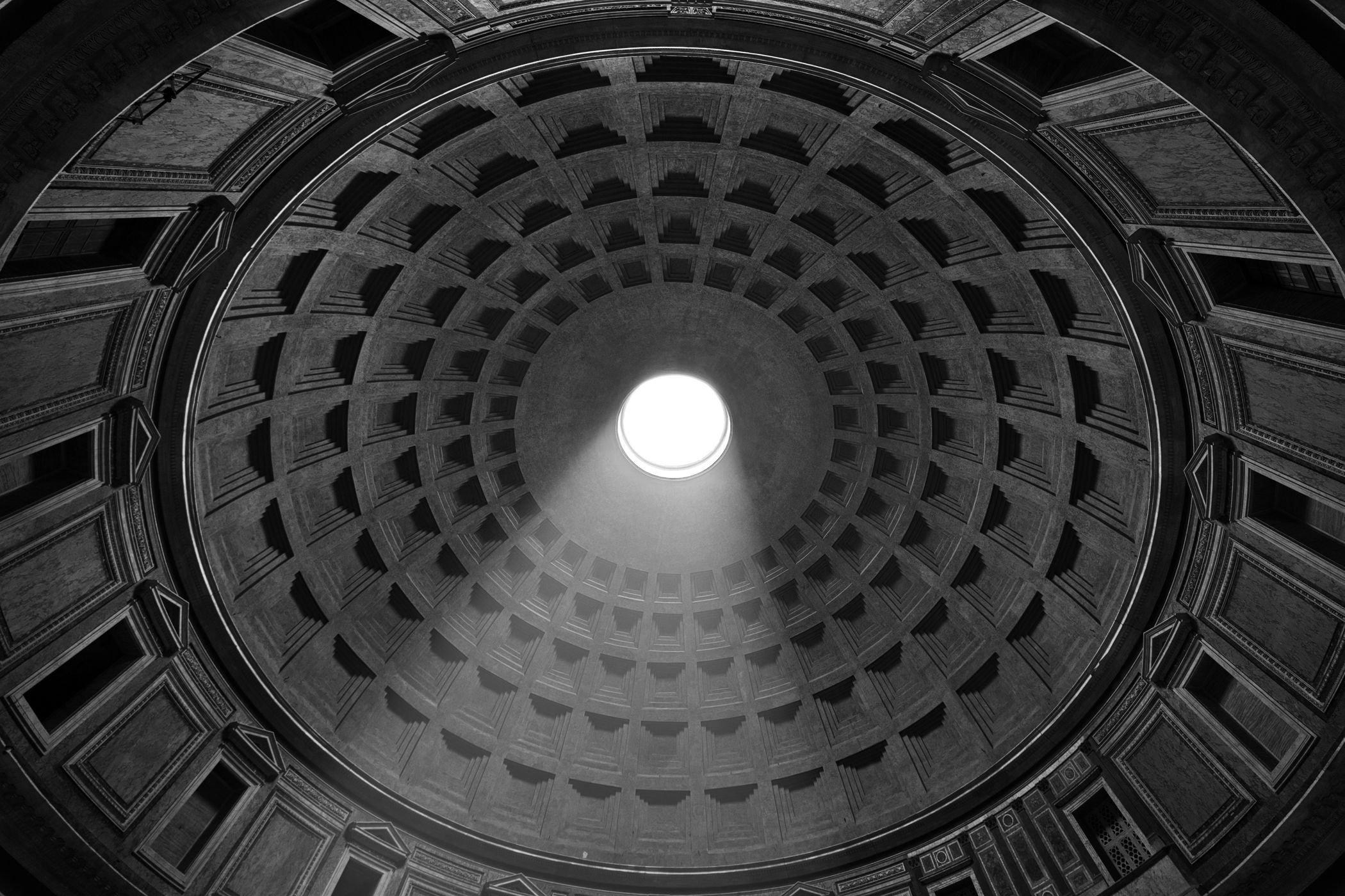 Dome of Pantheon, Rome, Italy