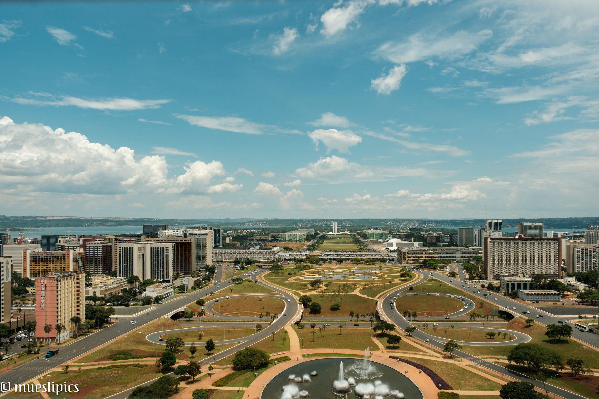 Eixo Monumental from Torre TV, Brazil