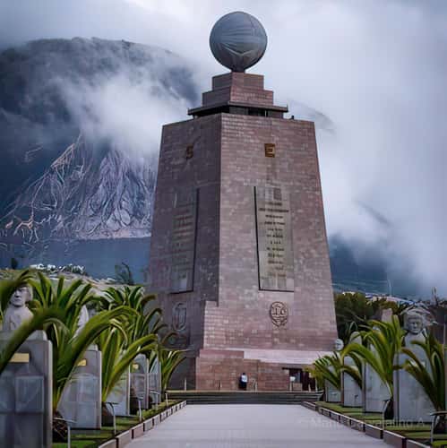 Equator spot in Quito