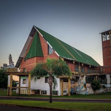 Exterior view of the church Iglesia Stella Maris, Posadas, Argentina