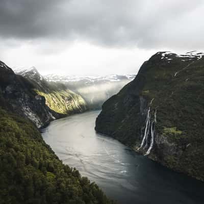 Geiranger Fjord, Geiranger, Norway