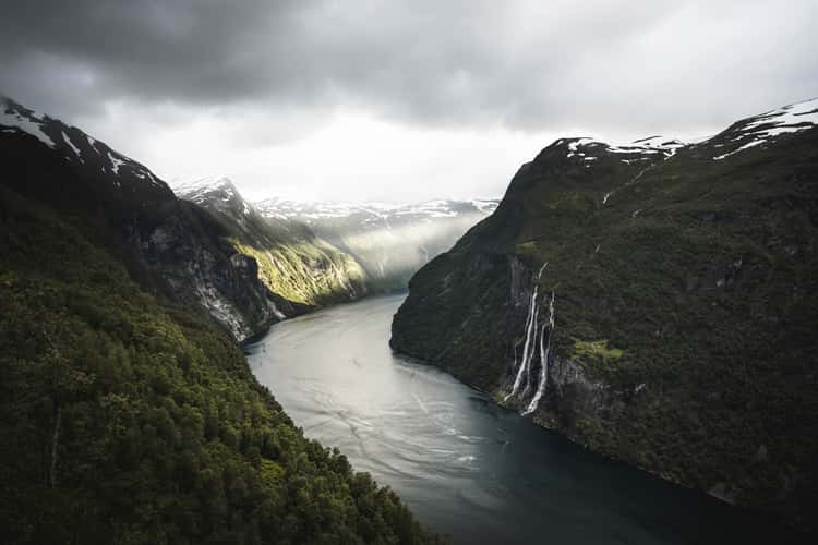 Geiranger Fjord, Geiranger