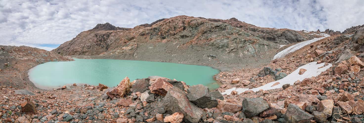 Hielo Azul glacier near El Bolson, Argentina