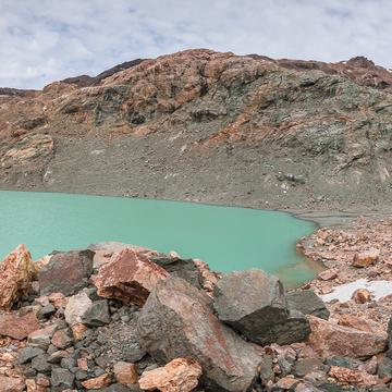 Hielo Azul glacier near El Bolson, Argentina, Argentina
