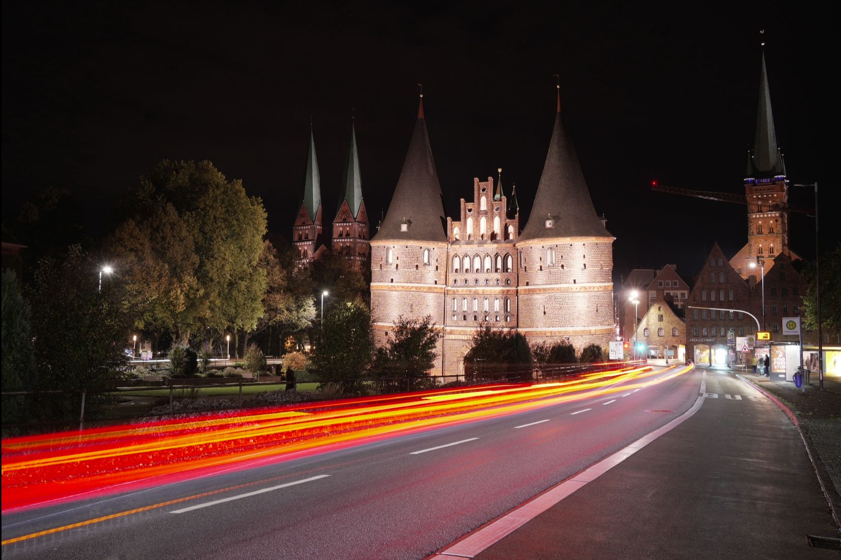 Holsten Gate Lübeck, Germany