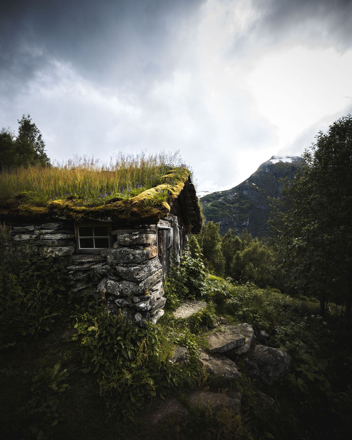 Homlungsaetra, Geiranger, Norway