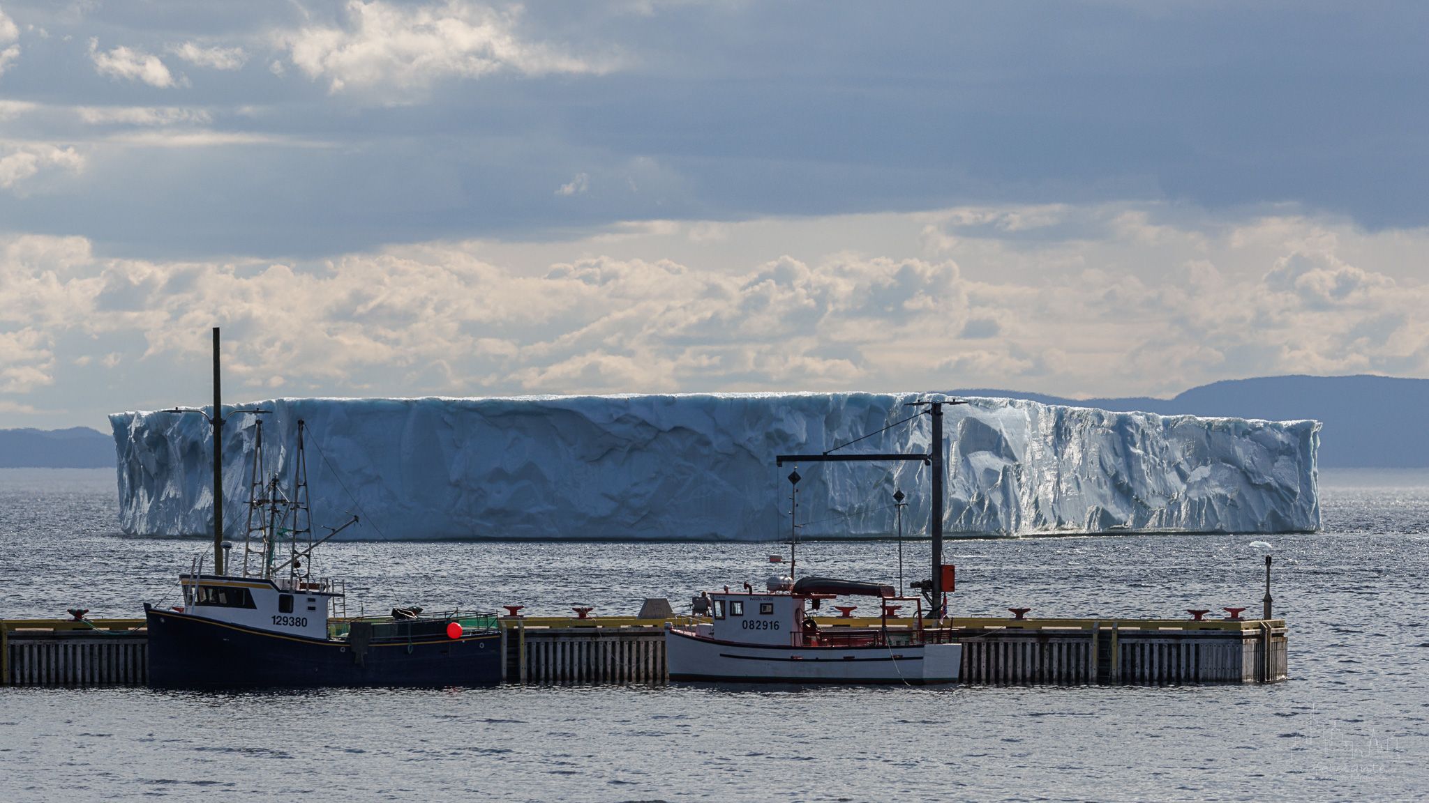 Iceberg at Seal Cove, Canada