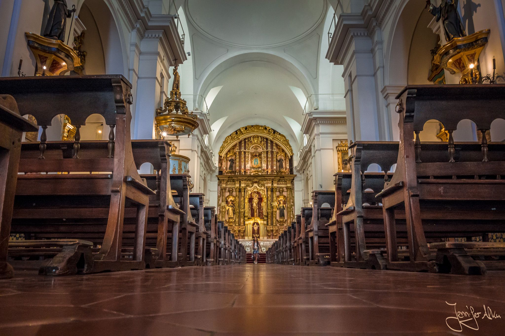 Inside of Basílica Nuestra Señora del Pilar, Argentina