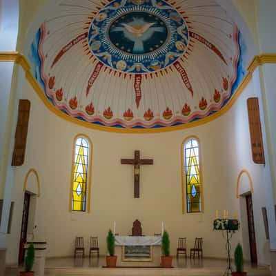 Interior view of San Jose Cathedral in Posadas, Argentina, Argentina