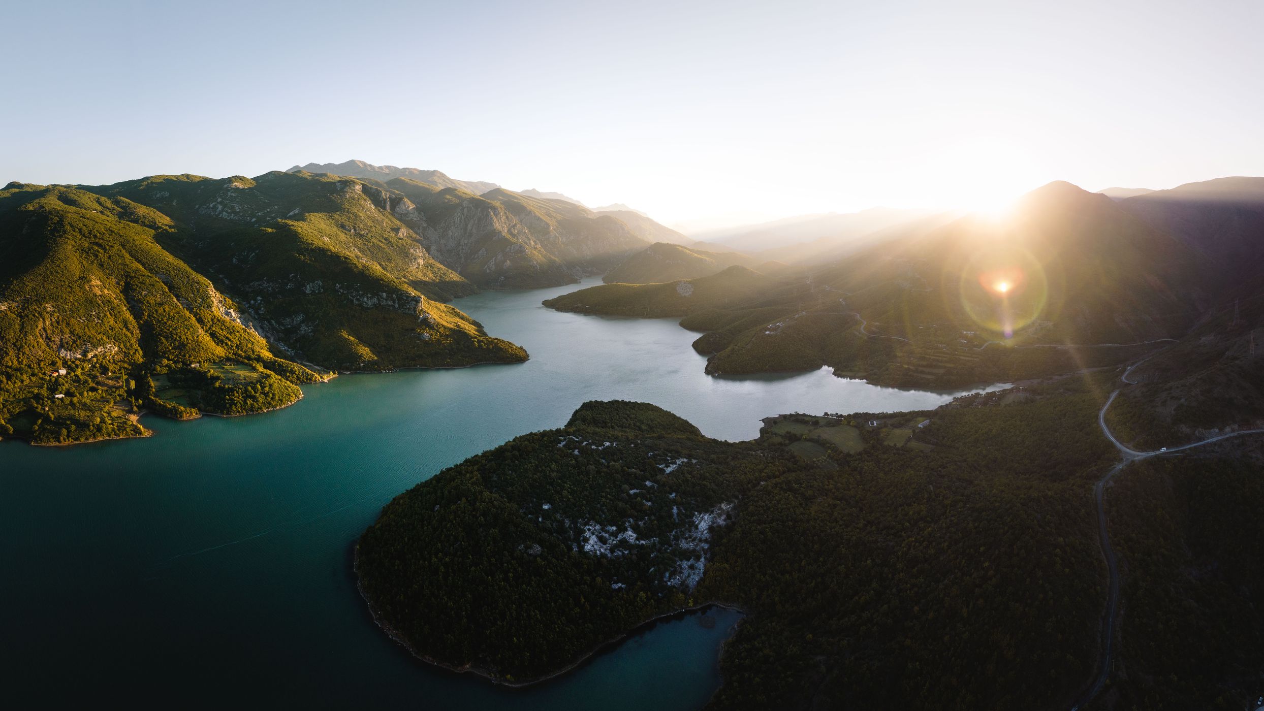 Komani Lake, Albania
