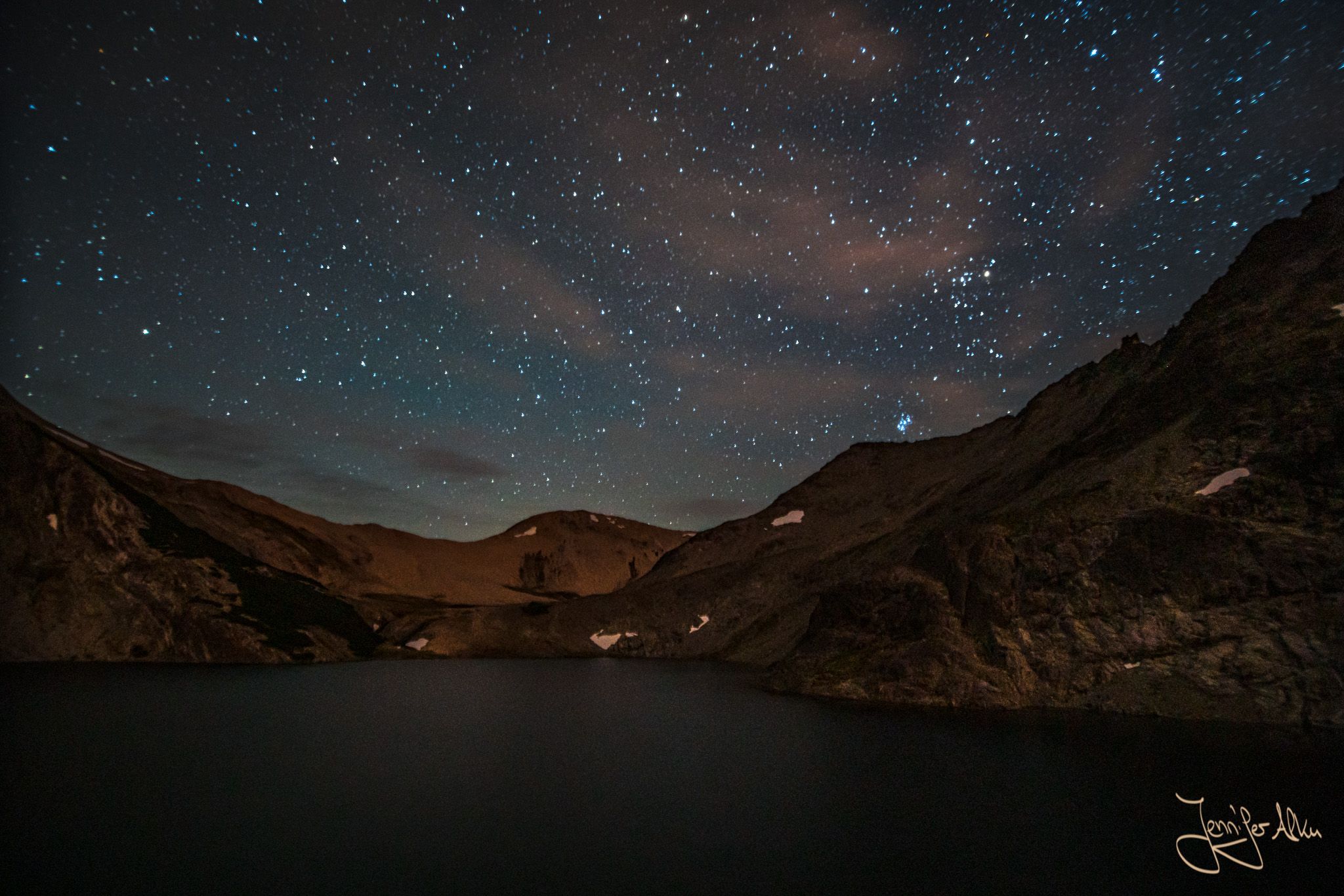 Laguna Negra near Refugio Mandredo Segre, Bariloche, Argentina