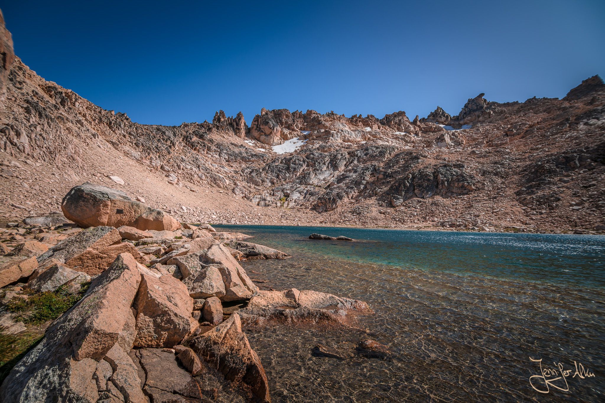 Laguna Schmoll near Refugio Frey, Bariloche, Argentina