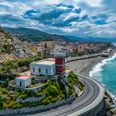 Looking west, Capo d'Orlando, Sicily, Italy