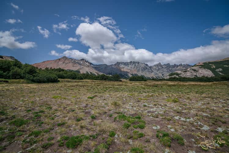 Mallin Mate Dulce between Laguna CAB and Laguna Creton