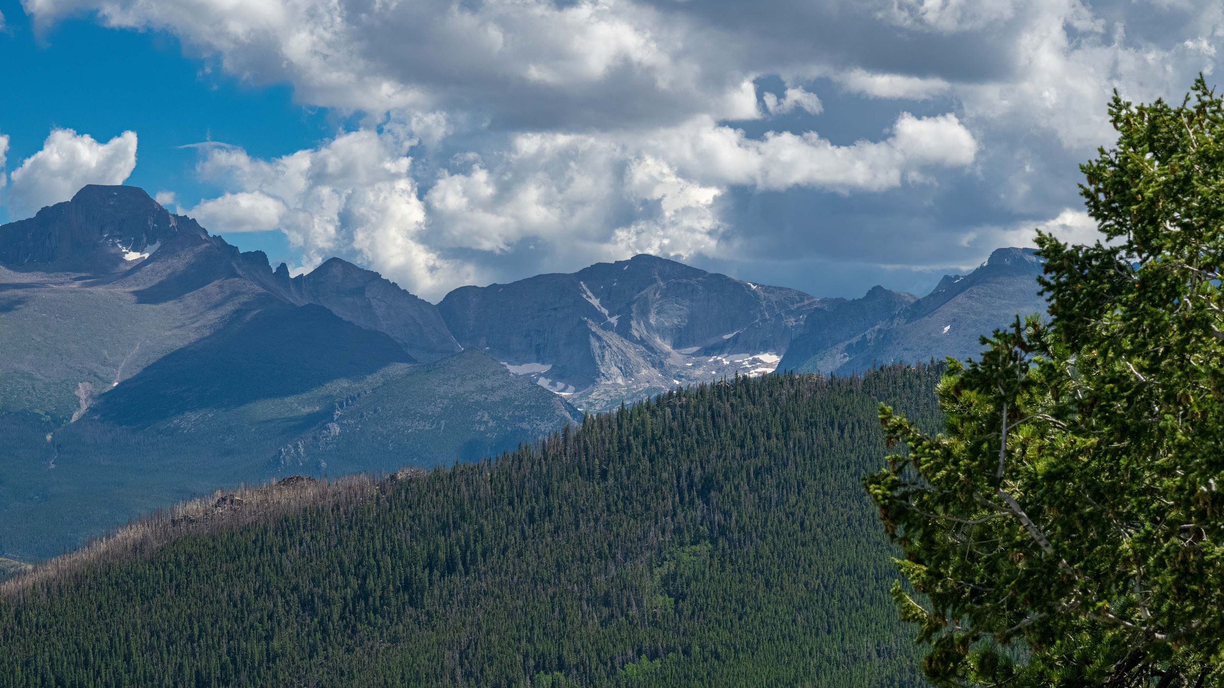 Many parks curve overlook, USA