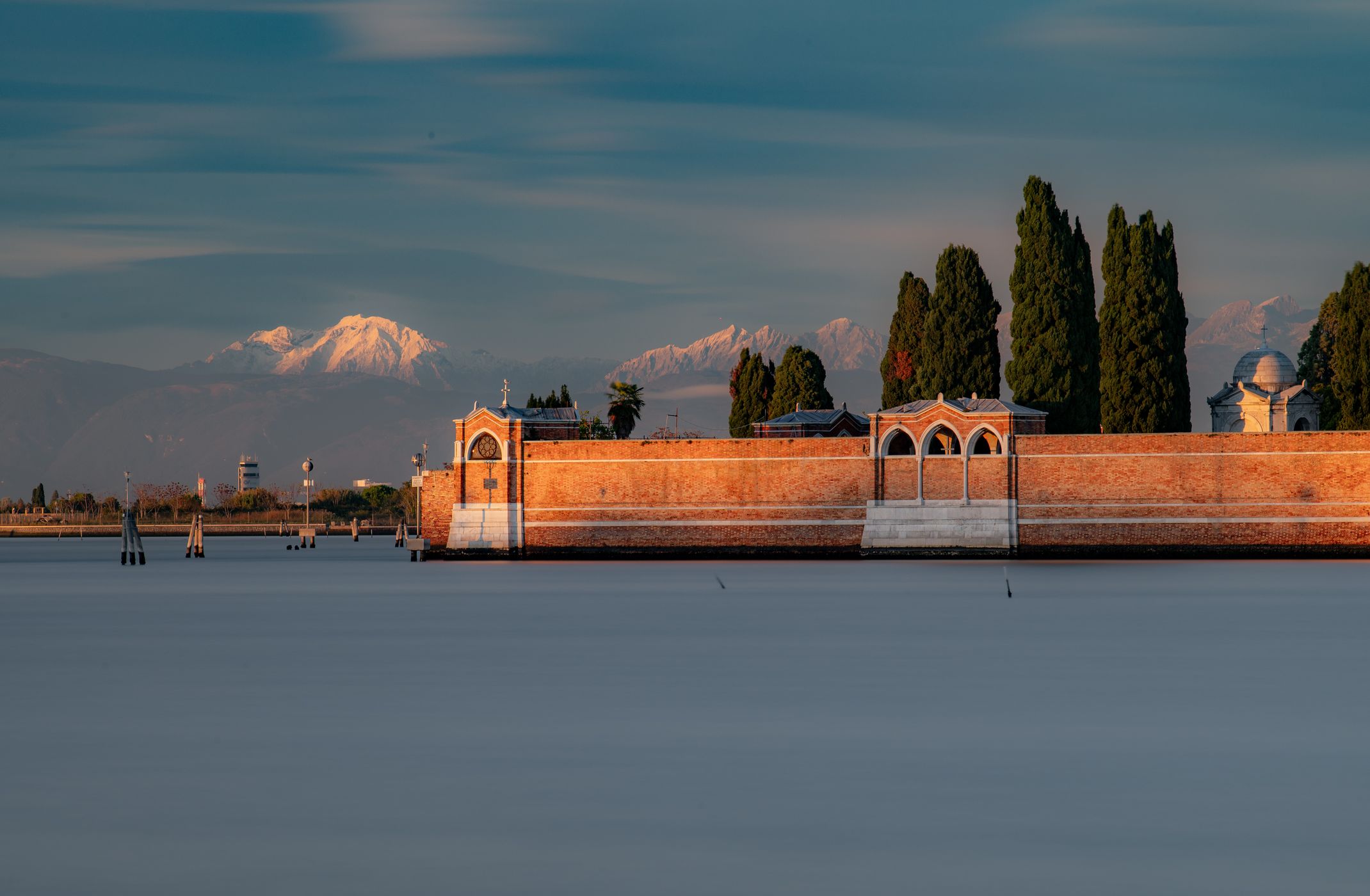 Milky morning in Venetian Lagoon, Italy