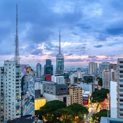 Mirante Edificio SESC Avenida Paulista, Brazil