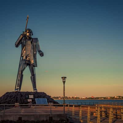 Monumento a Andresito Guacurarí in Posadas, Argentina